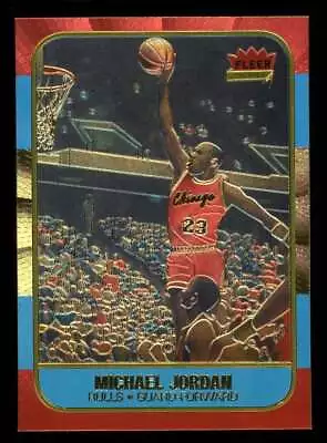 1996-97 Fleer Polychrome Michael Jordan Anniversary RC Prismatic Gold ZC4113 • $34.99