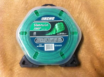 NEW ECHO Silentwist 0.080  Trimmer Line Spool 160 Feet  • $13.90