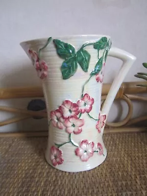 Vintage Maling Ware Pottery Lustre Jug Pink Blossom • £5.99