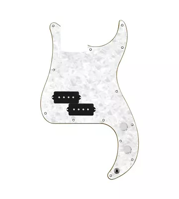 Precision Bass White Pearl Loaded Pickguard With Hot Drive Pickups By 920D • $219.99