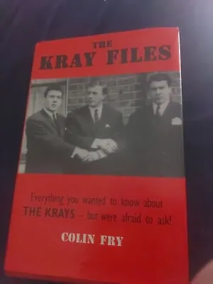 The Kray Files Hardback Book Written By Colin Fry • £12
