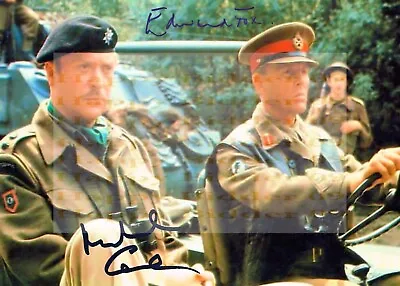 Beautiful 7x5 Signed Photo A Bridge Too Far Edward Fox Michael Caine • £5.99