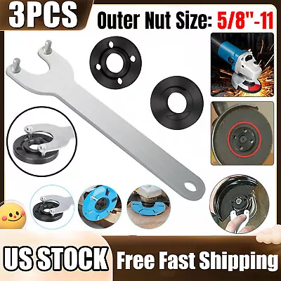 5/8 -11 Flange Lock Nut / Angle Wrench Spanner For Makita For Milwaukee Grinder • $7.87