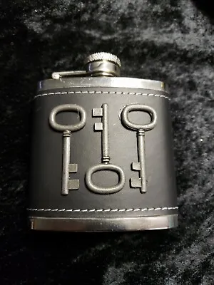 Handmade One Of A Kind Steampunk Stainless Steel Flask & Funnel Set 3oz  • $7.99