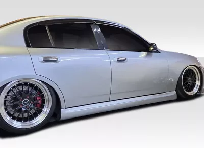 Duraflex G Sedan GT Competition Side Skirts Rocker Panels - 2 Piece For G35 Inf • $324