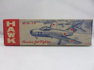 Hawk MIG-15 Russian Jet Fighter 1/4  Scale Plastic Model Kit 707 UNBUILT • $79.93