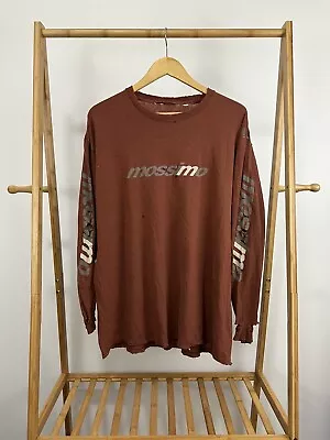 VTG 90s Mossimo Skate Surf Faded Long Sleeve Thrashed Worn Thin T-Shirt Size XL • $199.95