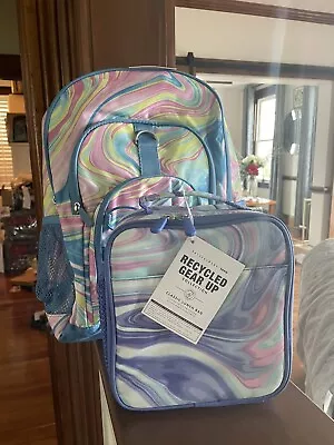 School Pottery Barn LARGE Tech Backpack + Lunch Box Bag Teen Holiday Gift Party • $127.95