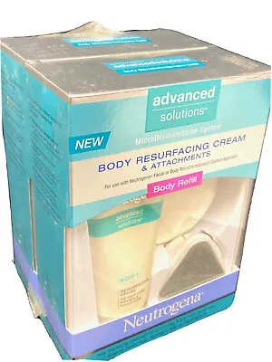 2 Neutrogena Microdermabrasion System Body Resurfacing Cream & Attachments • $29.97