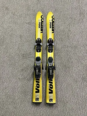 Volkl Kids Skis With Marker M450 Bindings.  100 Cm.  Looks Good But Multiple Scr • $72.45