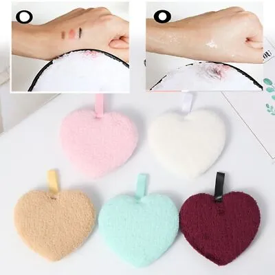 Reusable Soft Face Cleaner Makeup Remover Towel Plush Puff Cleansing Cloth Pads • $3.09