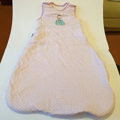 Grobag Pink Hearts Doll Baby Sleeping Grow Bag 6-18 Months 2.5 Tog Great • £9.99