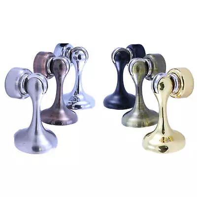 £11.40 • Buy Magnetic Door Stopper - Wall Or Floor Mounted - Various Finishes Available