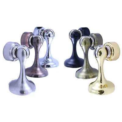 Magnetic Door Stopper - Wall Or Floor Mounted - Various Finishes Available • £11.40