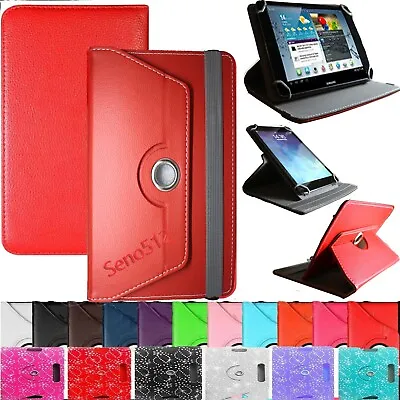 Universal Flip Leather Cover Case Stand For ACER & LENOVO 10 /10.1 Inch Tablets • £5.99