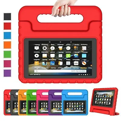 Kids Stand Case Cover For Amazon Kindle Fire 7 / Fire HD 8 Tablet ShockProof • £9.95