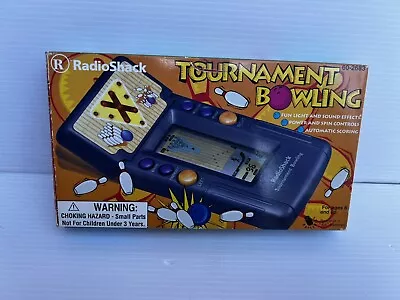 Vintage Radio Shack Tandy Corp. Tournament Bowling Electronic Game Handheld NOS • $24