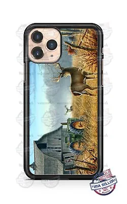 Virginia Deer Barn Tractor  Wildlife Phone Case For IPhone 12 Samsung Google • $24.98