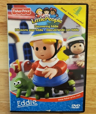 $14.96 • Buy Fisher Price Little People Discovering Eddie DVD - Claymation Kids Video (2004)