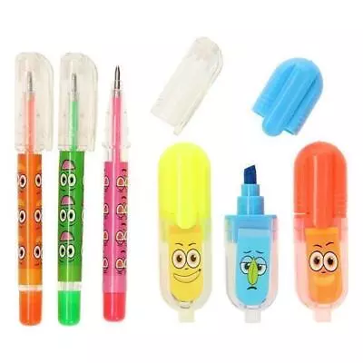 £3.45 • Buy Anker Scented Mini 3 Highlighters & 3 Gel Pens For Kids, School, Office & Home