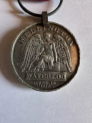 WATERLOO MEDAL 1815 - Patt HAPPIGAN - 44th REGIMENT • £330