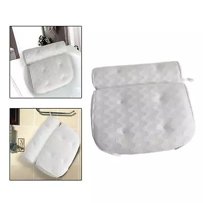 Bathtub Pillows Breathable  -Helps Support Head- Relaxing Cushion Neck And  For • $20.13