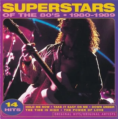 Various-superstars Of The 80's 1980-1989 Cd (thompson Twins/men At Work/starship • $2.25