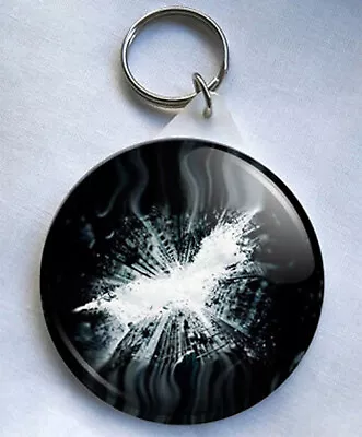 BAT SIGNAL THE DARK KNIGHT RISES 58mm Keyring BATMAN DARK KNIGHT • £2.99