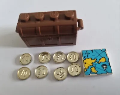 Lego Vintage Pirate Treasure  ChestCoins And Maps  • £8