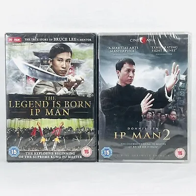 The Legend Is Born: Ip Man & Ip Man 2 - DVDs New And Sealed • £5.99