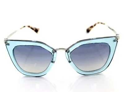$349.95 • Buy RARE Genuine PRADA CINEMA EVOLUTION Transparent Azure Sunglasses SPR 53S VYS-5R0