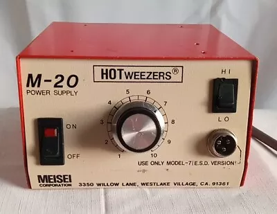 MEISEI Hotweezers M-20 Power Supply • $150