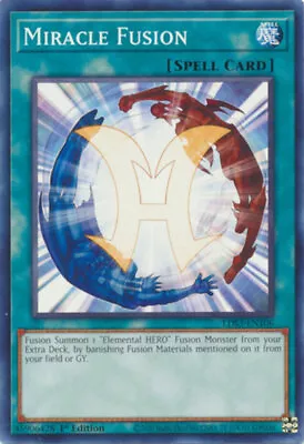 Yugioh! Miracle Fusion - LDS3-EN106 - Common - 1st Edition Near Mint English • $0.99