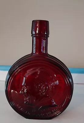 $5.50 • Buy Vintage WHEATON First Edition Ruby Red President Gerald Ford Glass Bottle
