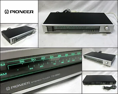 Pioneer TX-550 Stereo AM FM Radio Tuner Receiver Made In JAPAN • $100