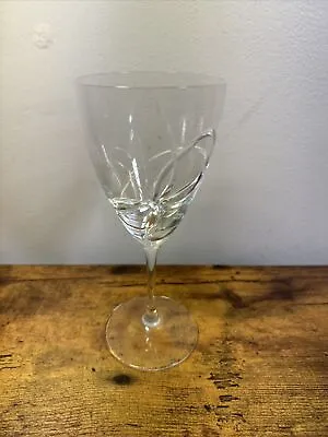 Vera Wang Love Knots Crystal Iced Beverage Glass Bow Motif Germany • $17.49