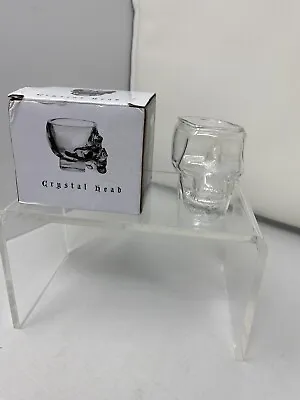 Nib Original Crystal Head Vodka Skull Shot Glass Halloween Skeleton • $6.99