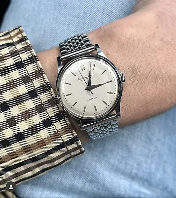 Vintage Steel International Watch Co IWC Calatrava Automatic Cal 853 Men’s Watch • $1800