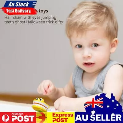 Wind Up Clockwork Toy Chattering Funny Cute Walking Teeth Toys (Yellow) • $8.46