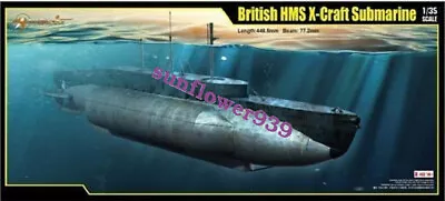 Merit 1/35 63504 British X-Craft Submarine • $52.69