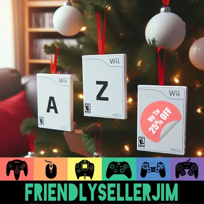 Nintendo Wii Games - Pick & Choose A - Z - Tested - Buy 3 Get 25% Off Order • $9.50