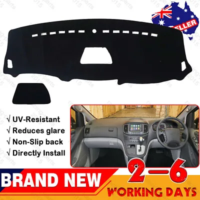 RHD Dash Mat For HYUNDAI ILOAD IMAX I-LOAD I-MAX TQ4 TQ2-V 2/2008-2021 Black • $29