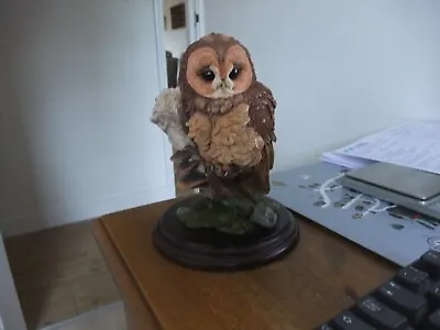 Stunning  Figurine  Of A Tawny Owl By Country Artists CA 537 • £13.99