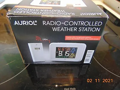 £25 • Buy Auriol Radio-controlled Weather Station Complete With Batteries Item Is New