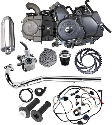 Lifan 125cc Engine Motor Kit Semi Auto ATV Pit Bike CT70 CT90 SSR CT110 CRF50 70 • $599.99