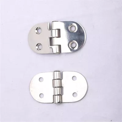 2Pcs Stainless Steel Door Butterfly Hinges 3  X 1.5  Marine Hinge Polished • $12.90