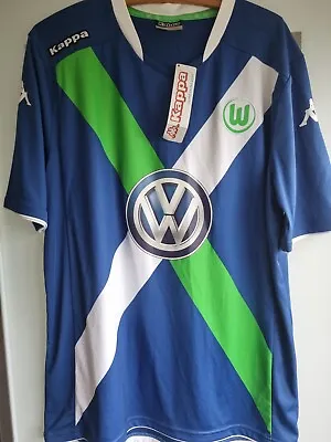 £49.99 • Buy VfL Wolfsburg Third Football Shirt Jersey 2014-2015 Kappa Adult SIZE XL NEW ! VW