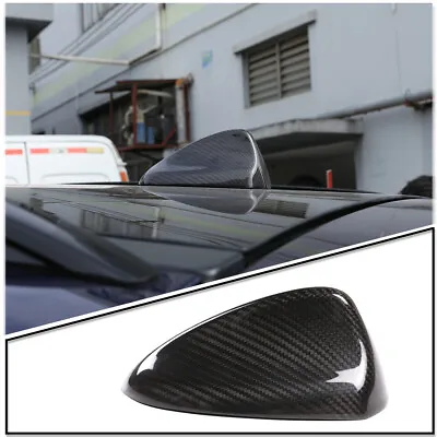 Real Carbon Fiber Shark Fin Antenna Cover For Alfa Romeo Giulia/Stelvio 2017-20 • $51.69