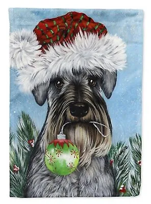 Schnauzer Christmas Garden Flag • $17.95