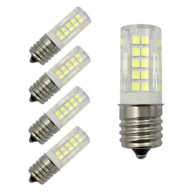 5pcs E17 LED Light Bulb C9 64-2835SMD Ceramics Light 6W 110V 120V White Lamp H • $13.99